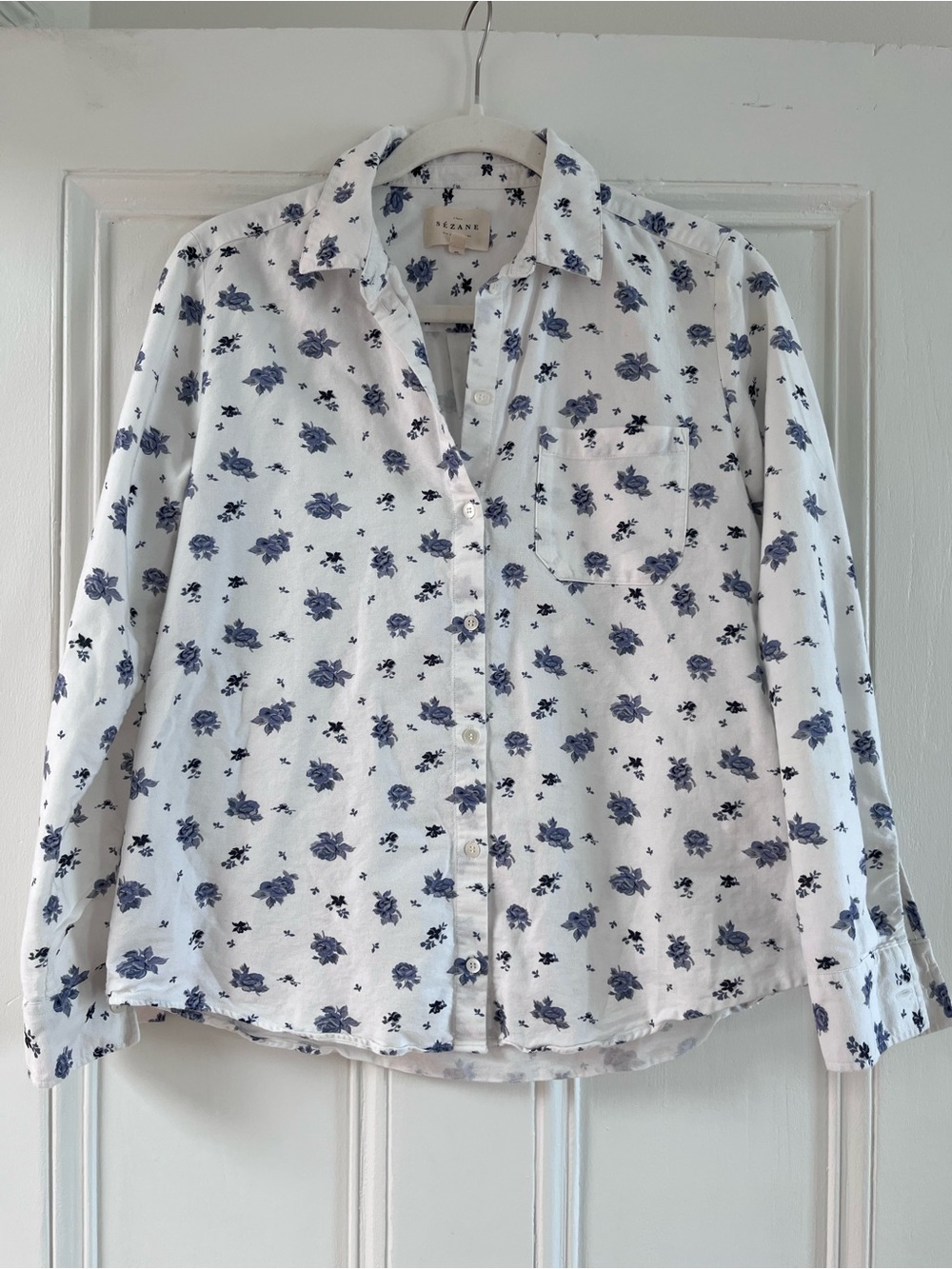 Sézane Tomboy Shirt size 38 US M 6